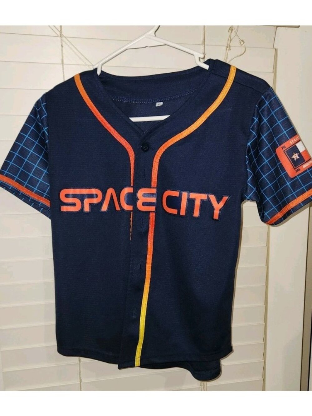 Houston Astros jeremy pena #3 Space City SGA Jersey Youth SMALL